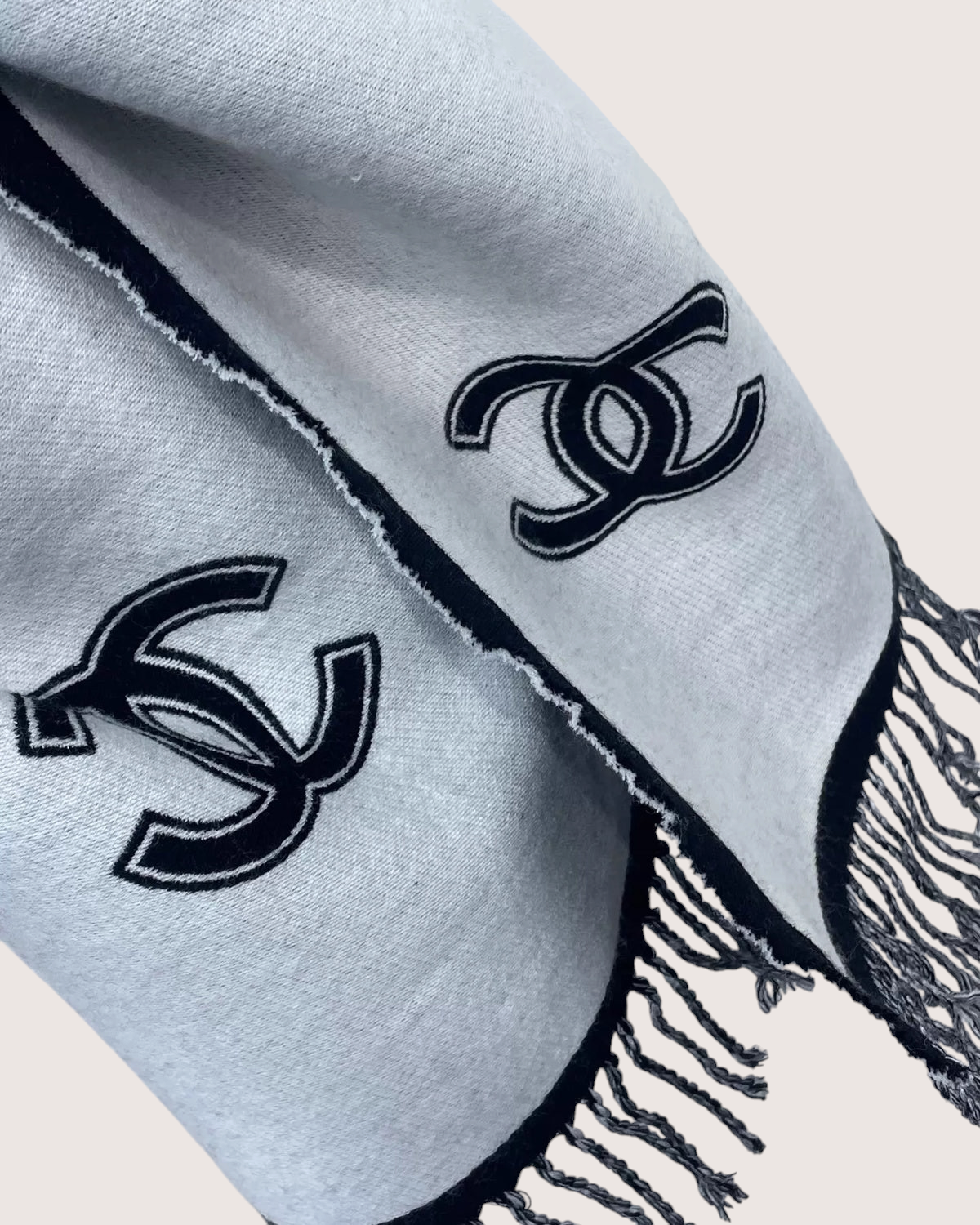 Chanel 24B Fringe Scarf