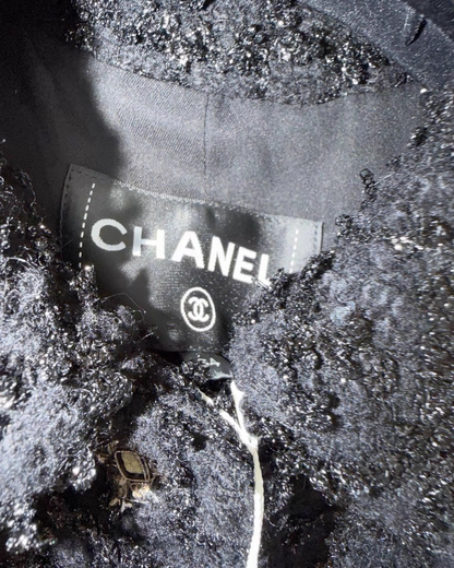 Chanel 22K Four-Pocket Tweed Jacket