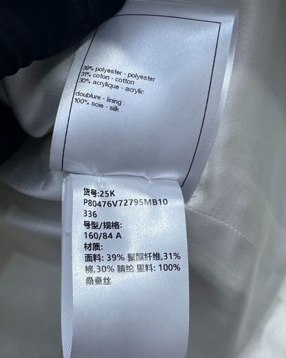 Chanel 25K Four-Pocket Tweed Jacket