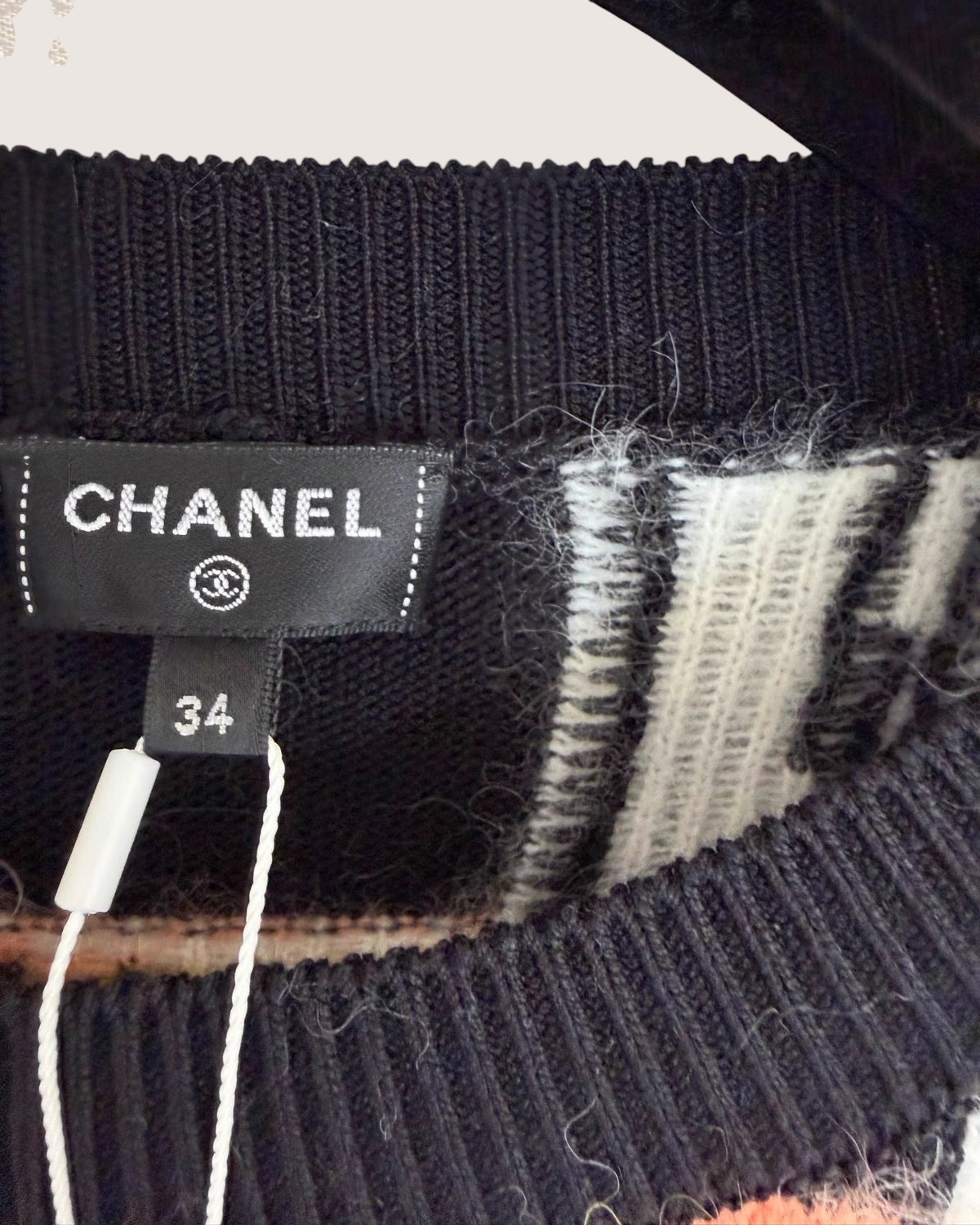 Chanel 22A Plaid Sweater