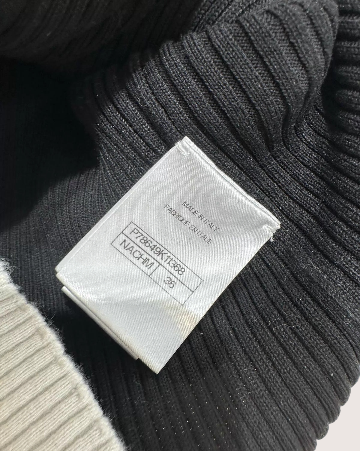 Chanel 25C Hooded Half-Zip Short-Sleeve T-Shirt