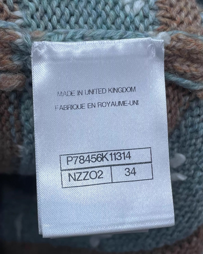 Chanel 24K Striped Cardigan
