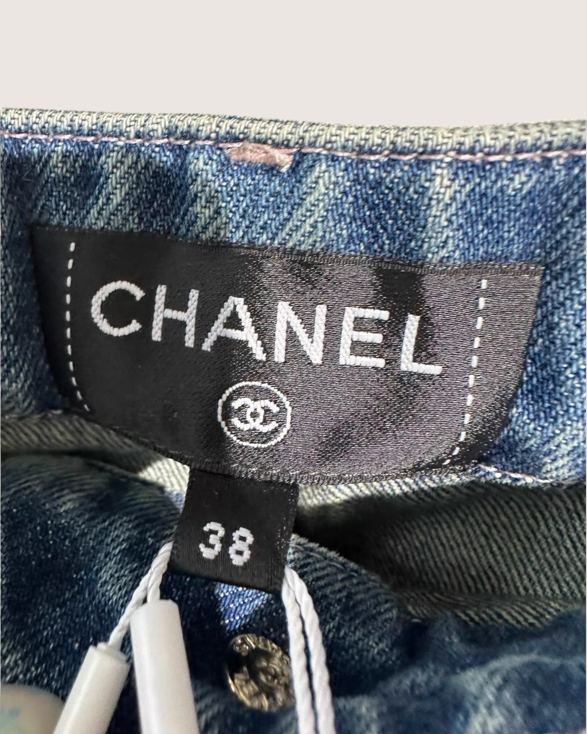 Chanel 25A Denim Jeans