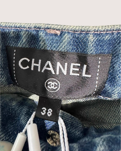 Chanel 25A Denim Jeans