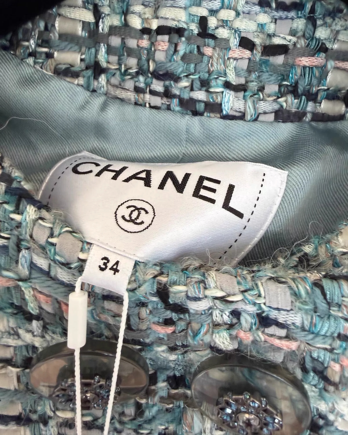 Chanel Tweed Fringe Jacket