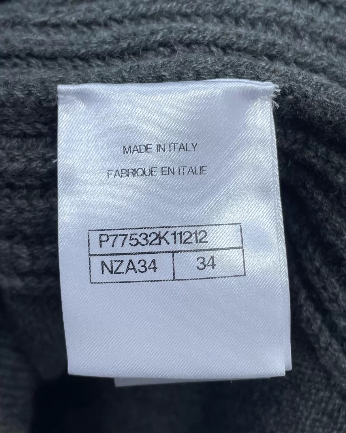 Chanel 24A Camellia Cashmere Cardigan