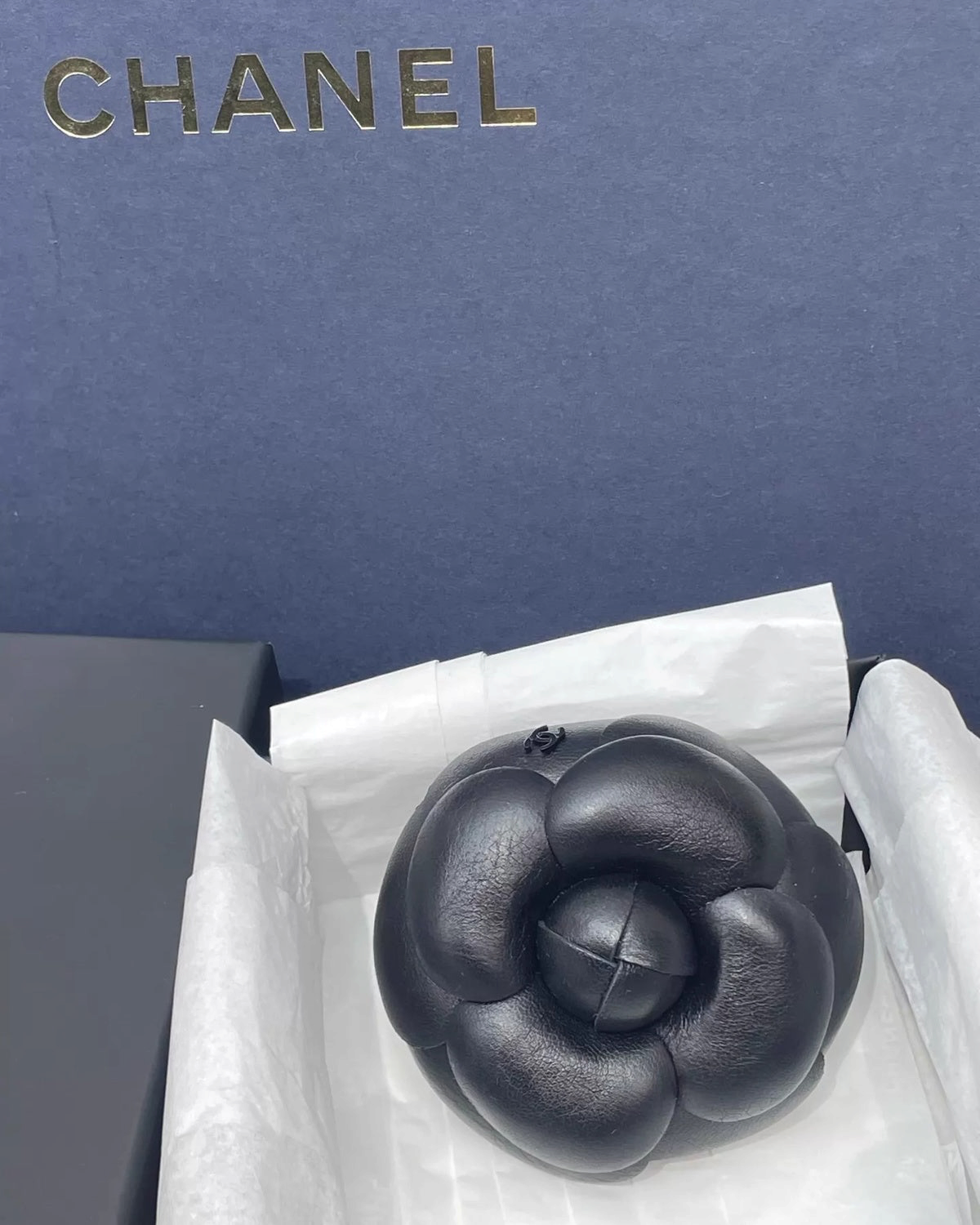 Chanel 25B Camellia Brooch