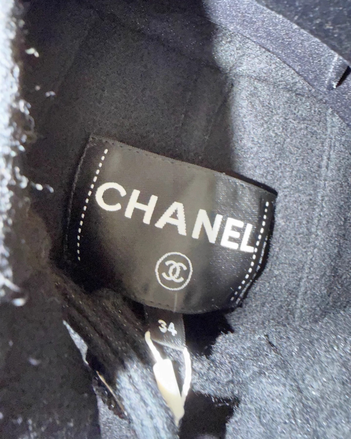 Chanel 24B Bow Pocket Coat