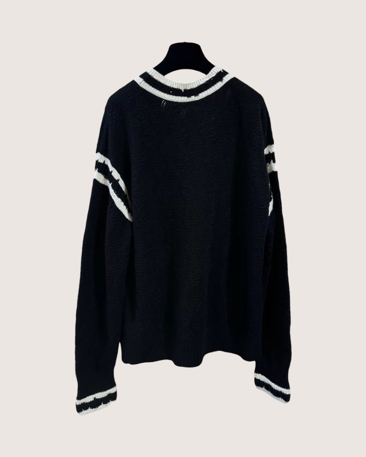 Chanel 22C CC Logo Sweater