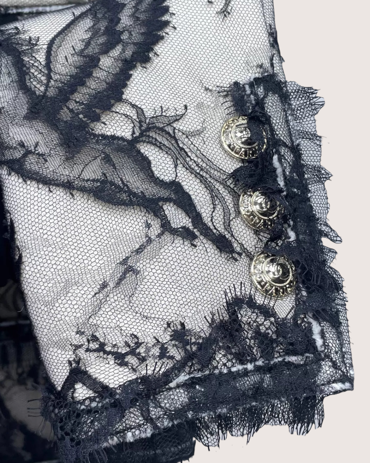 Chanel 20K Pegasus Lace Jacket