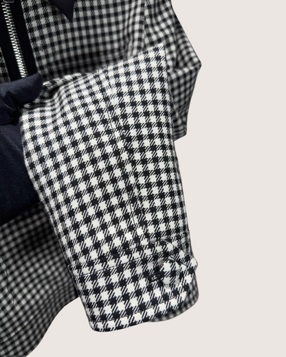 Miu Miu Check Zip-Up Jacket