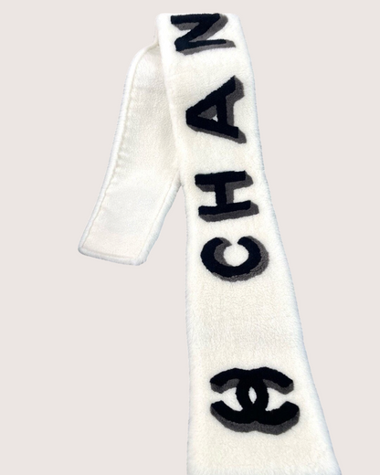 Chanel 20B Shearling Scarf