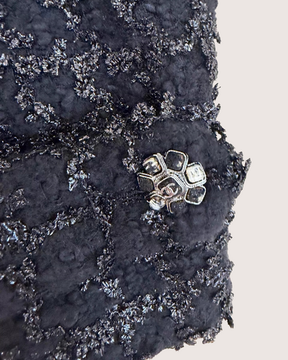 Chanel 22K Four-Pocket Tweed Jacket