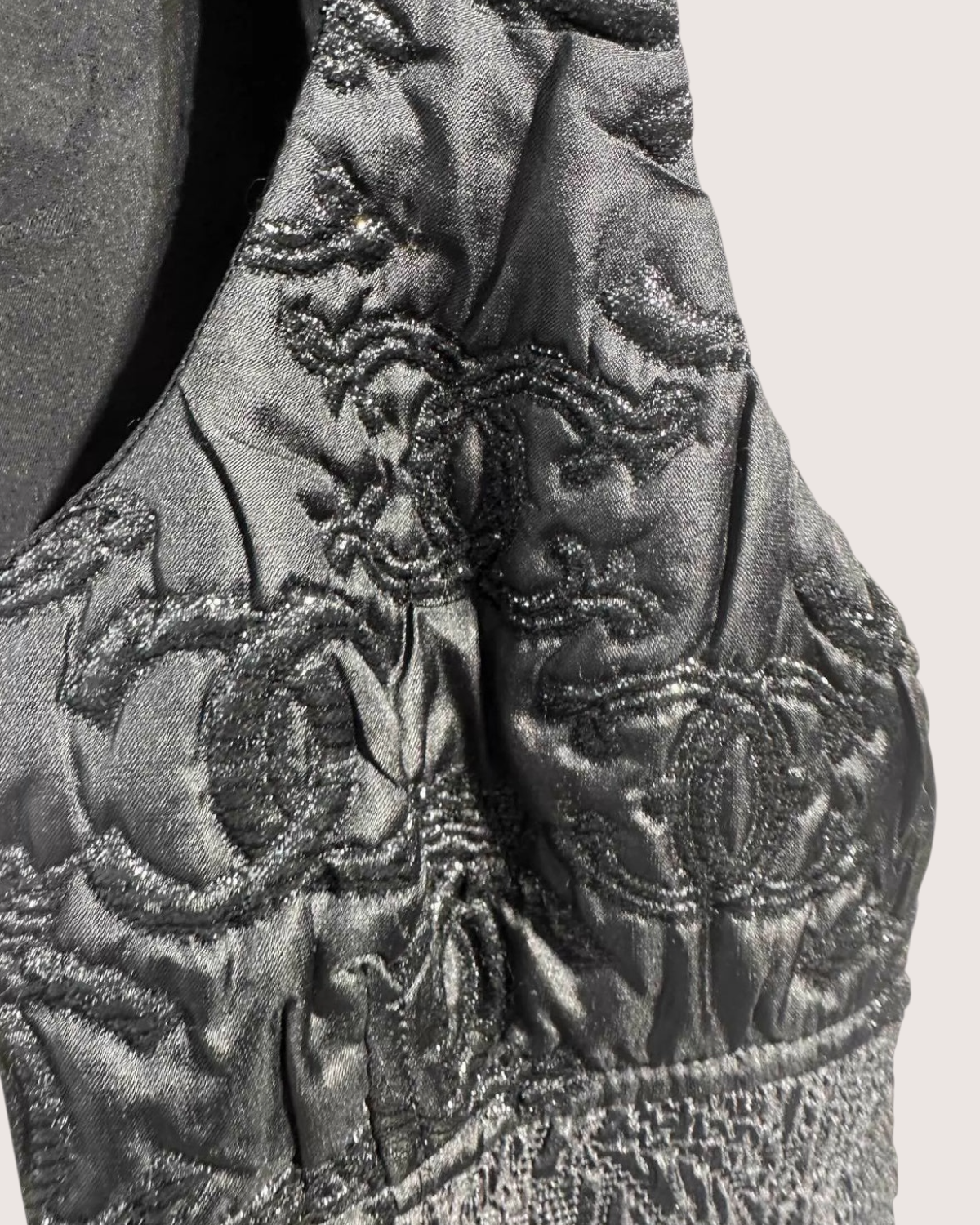 Chanel 21A CC Embroidered Bustier Top