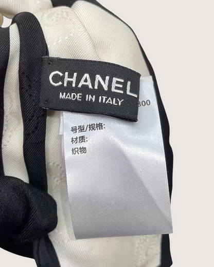 Chanel 21S Camellia Bow Hair Tie