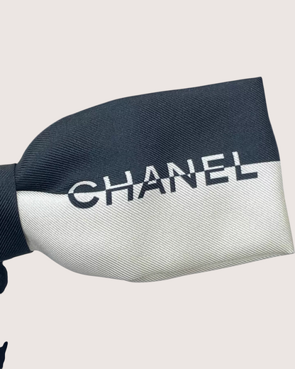 Chanel 24K Logo Bow Barrette