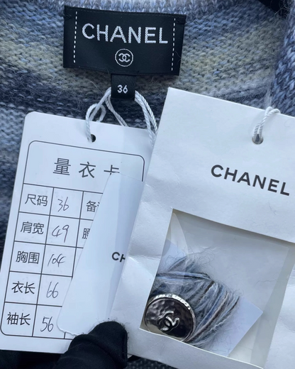 Chanel 24K Belted Long Cardigan