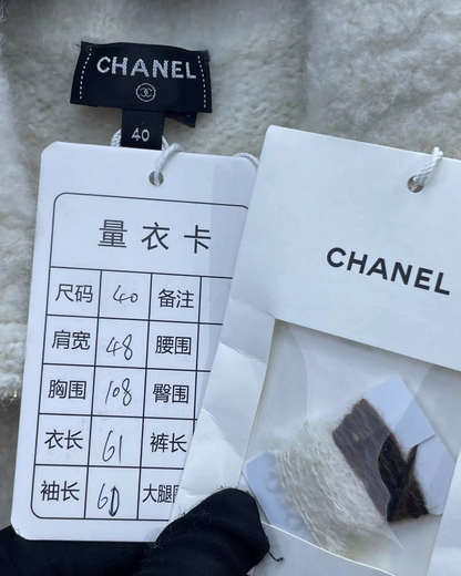 Chanel 25N Half-Zip Sweater