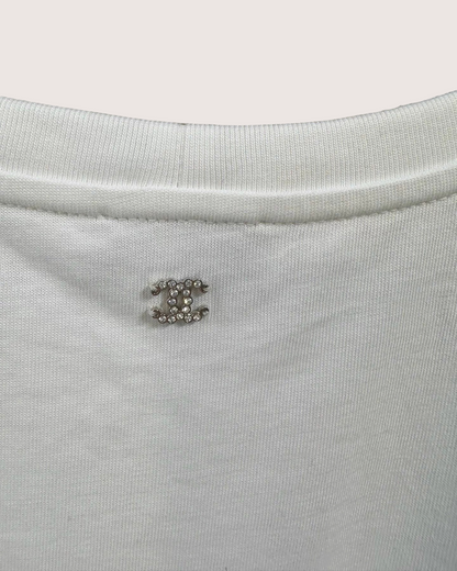 Chanel 23N Heart Graphic T-Shirt