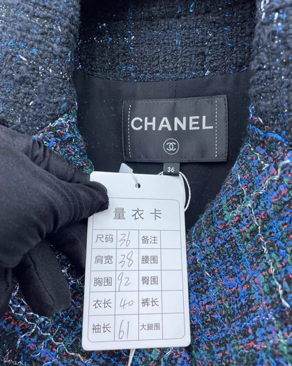 Chanel 22P Cropped Tweed Jacket