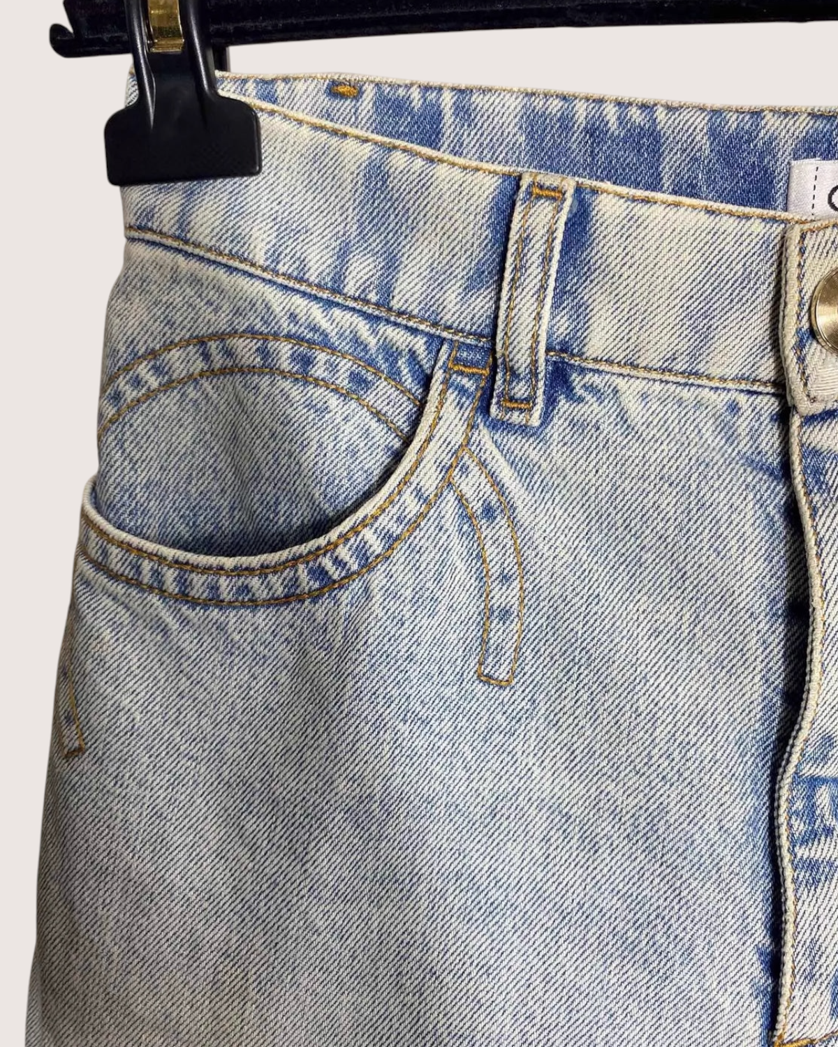 Chanel 20P Coco Denim Mini Shorts