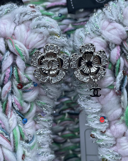 Chanel 25B Sequin Tweed Jacket