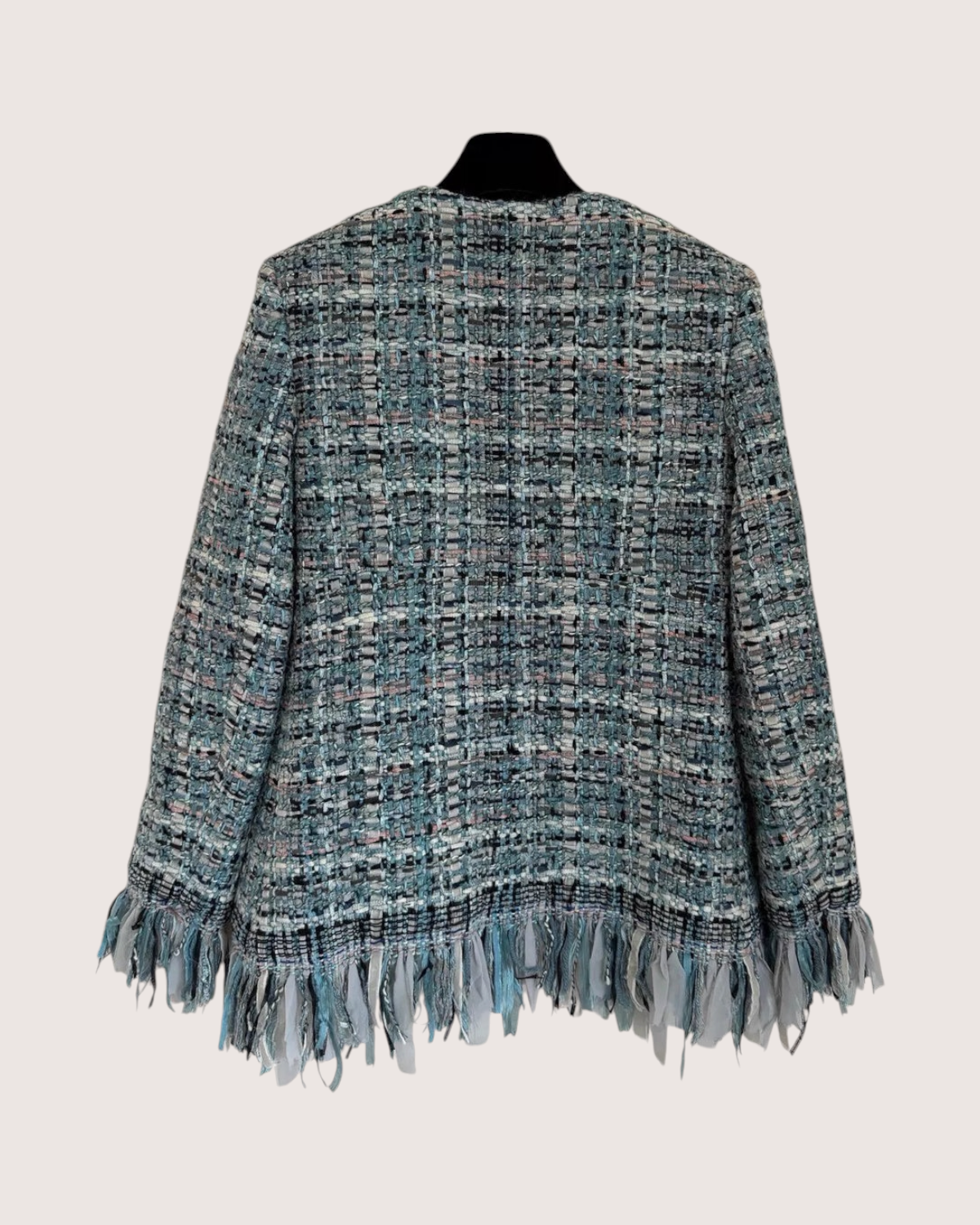 Chanel Tweed Fringe Jacket