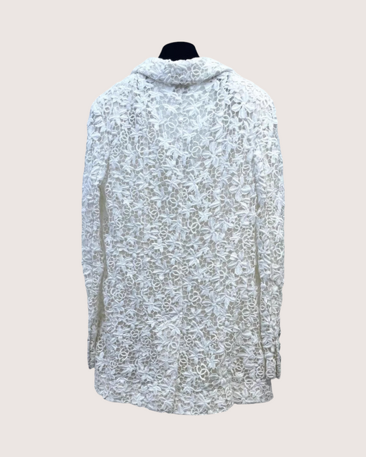 Chanel 23C Embroidered Blazer Jacket