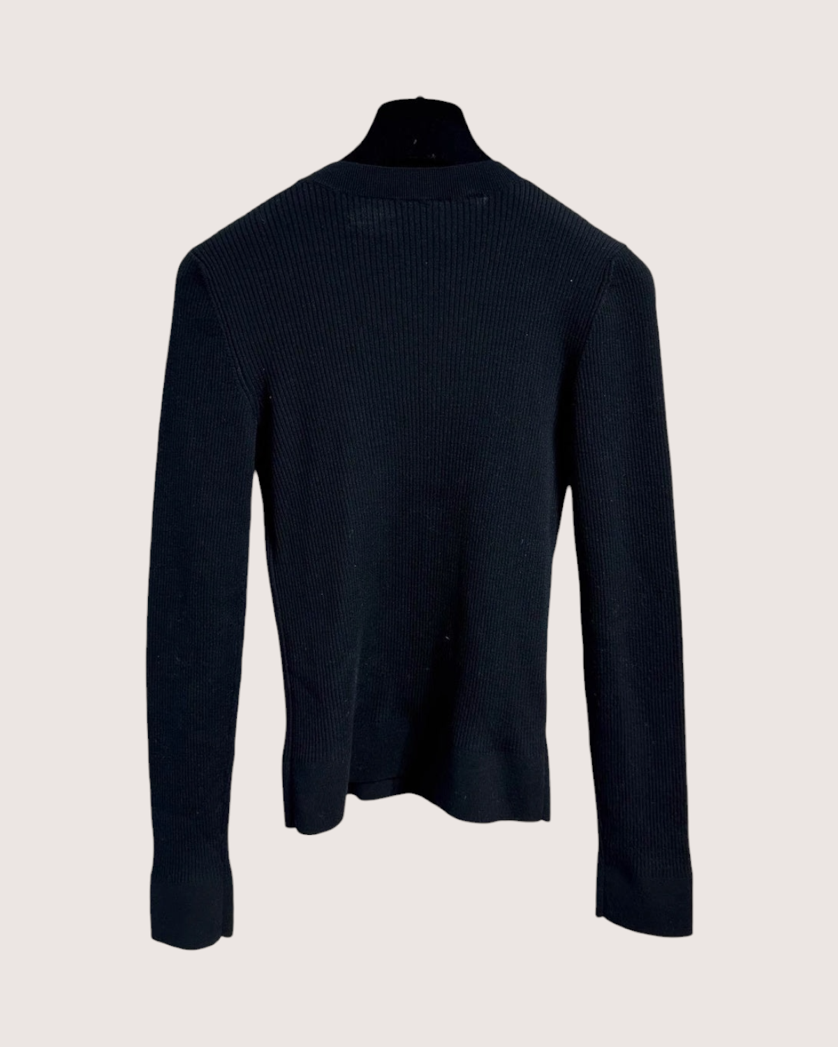 Chanel 25K Knit Bow Sweater Top