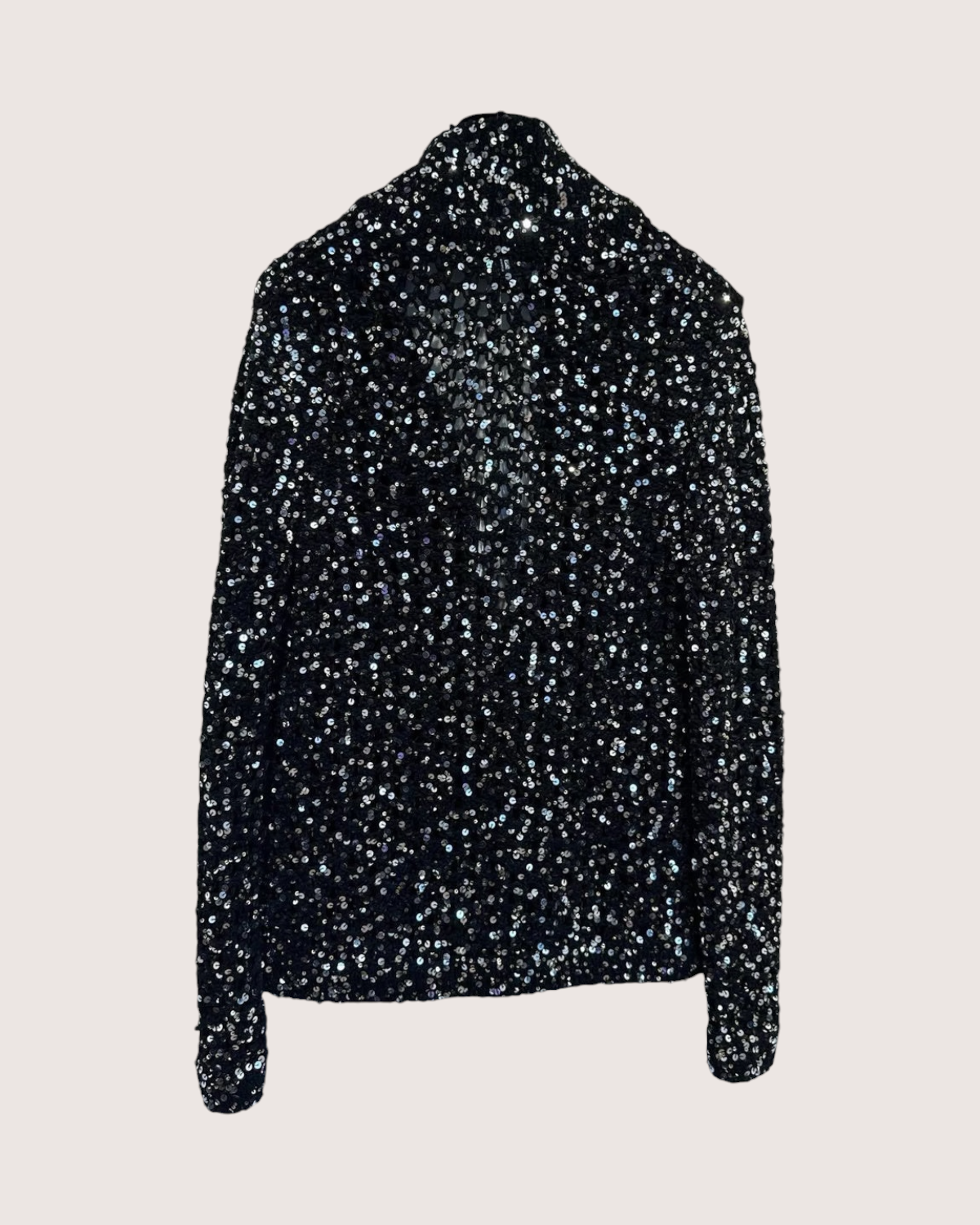 Chanel 23C Sequin Cardigan