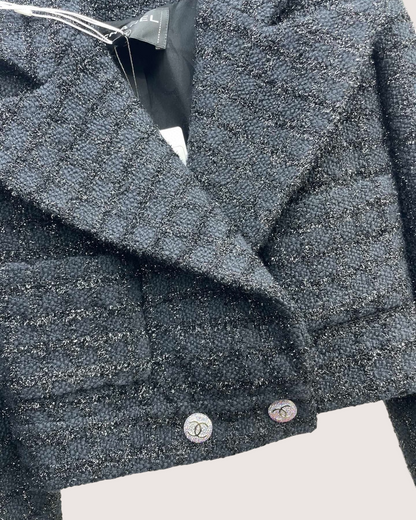 Chanel 21K Cropped Tweed Jacket