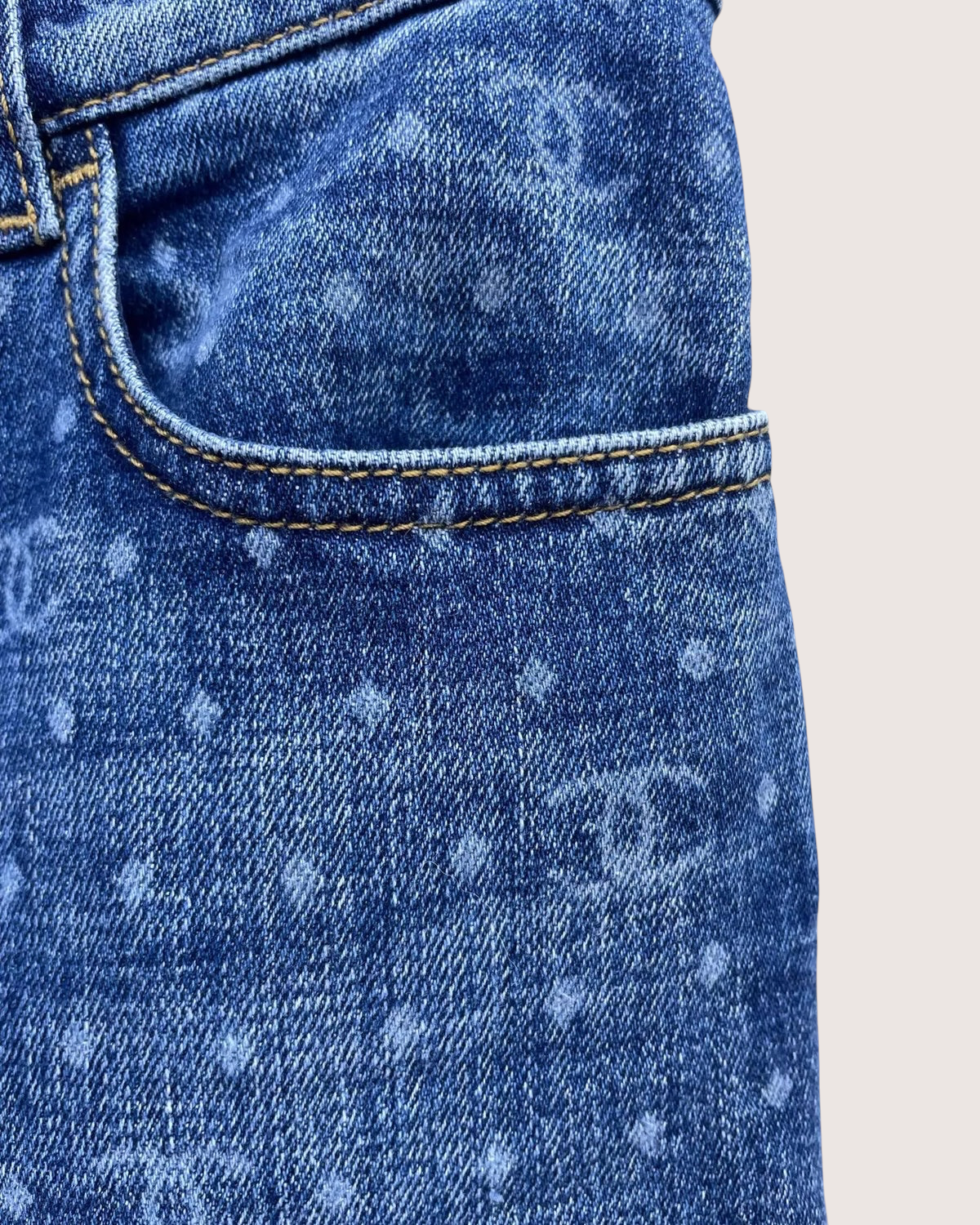 Chanel 23P CC Slim Denim Jeans