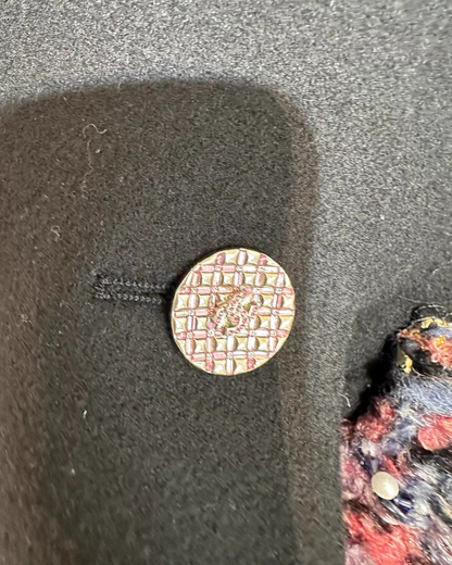 Chanel 22A Tweed-Pockets Coat