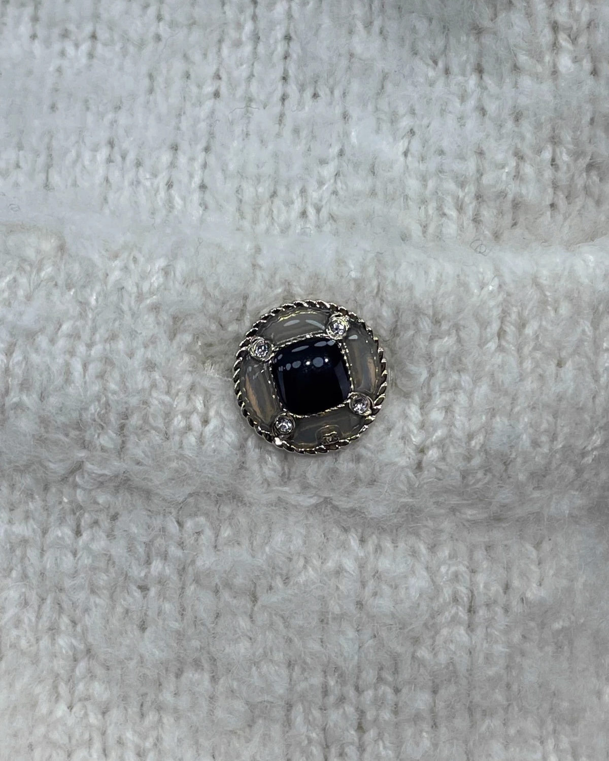 Chanel 25N Half-Zip Sweater