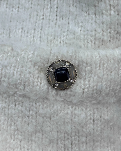Chanel 25N Half-Zip Sweater