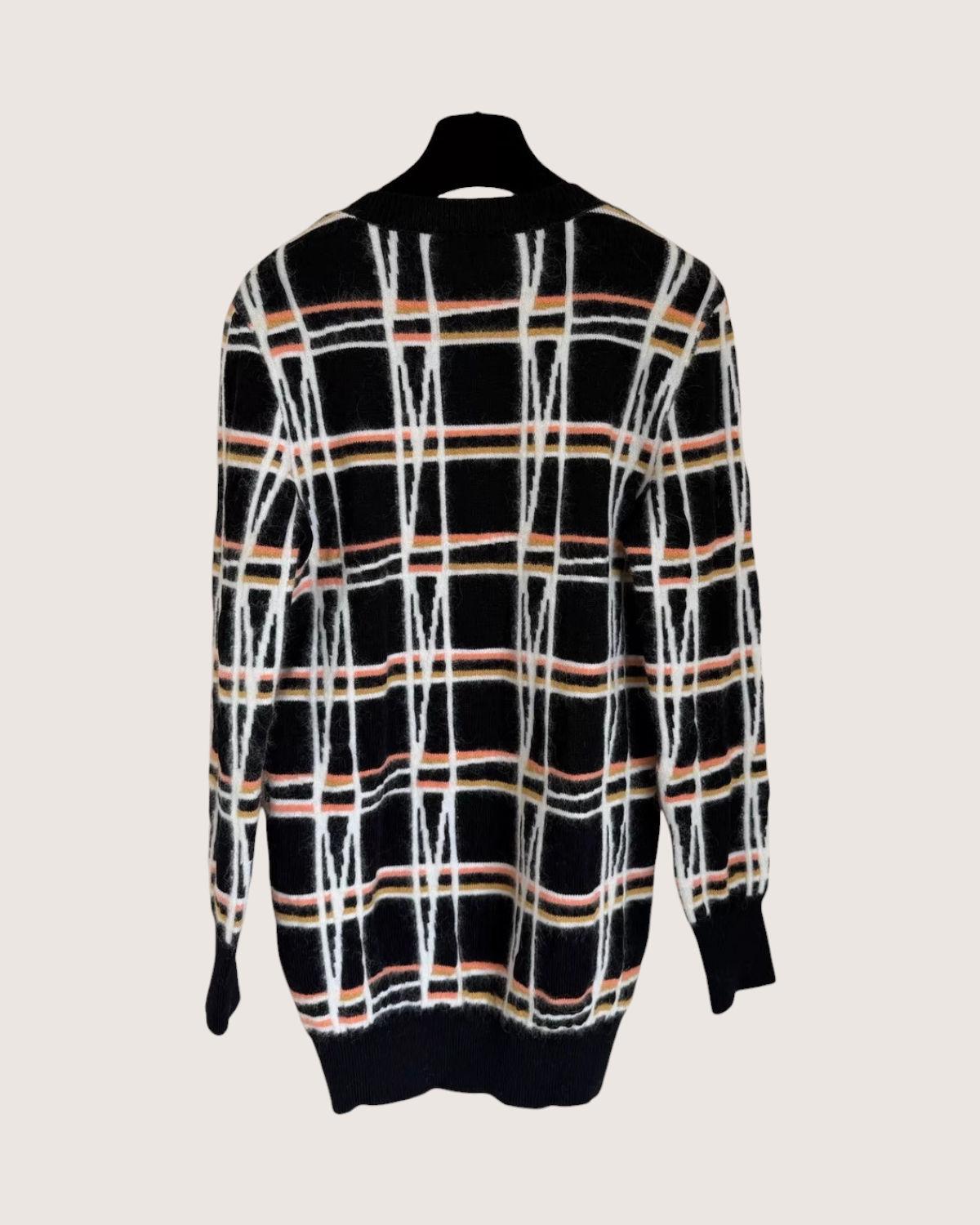Chanel 22A Plaid Sweater