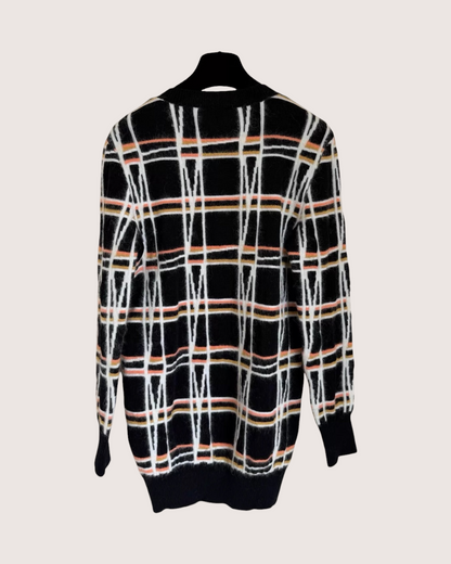 Chanel 22A Plaid Sweater