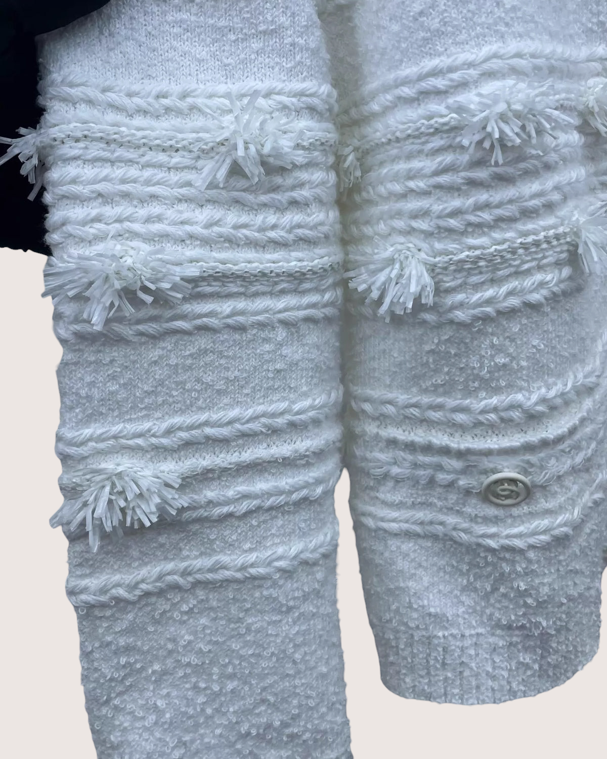 Chanel 19P Fringe Cardigan