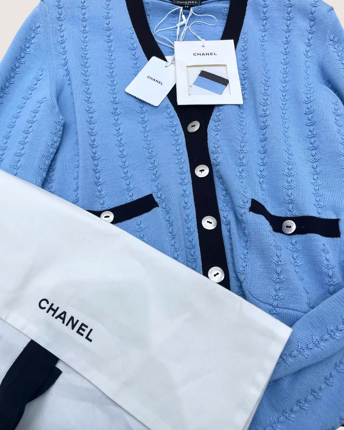 Chanel 26P Knit Cardigan