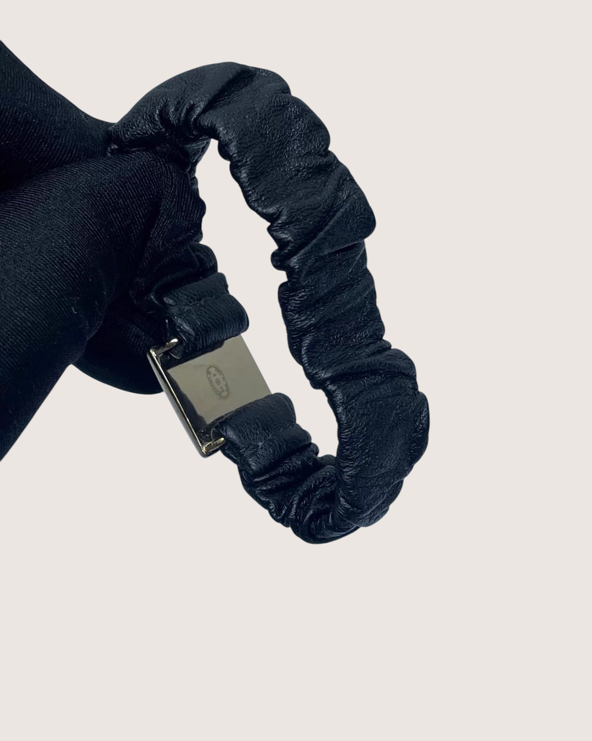 Chanel 21B Enamel CC Hair Tie