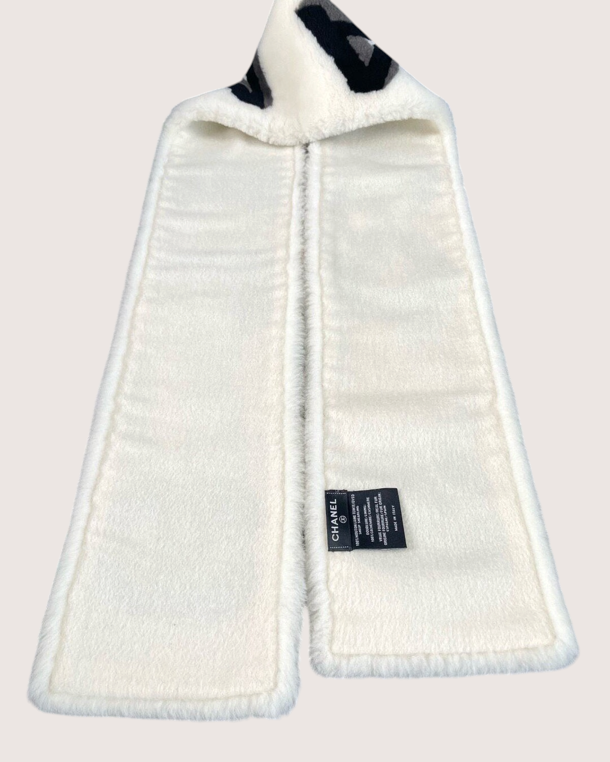 Chanel 20B Shearling Scarf