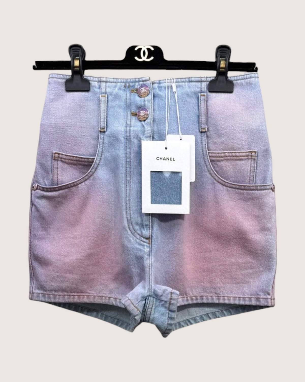 Chanel 24C Gradient Mini Shorts