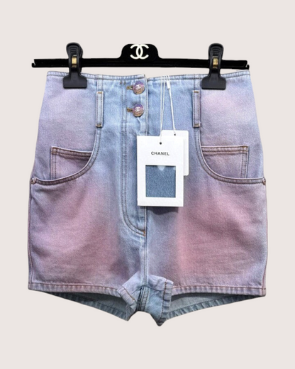 Chanel 24C Gradient Mini Shorts