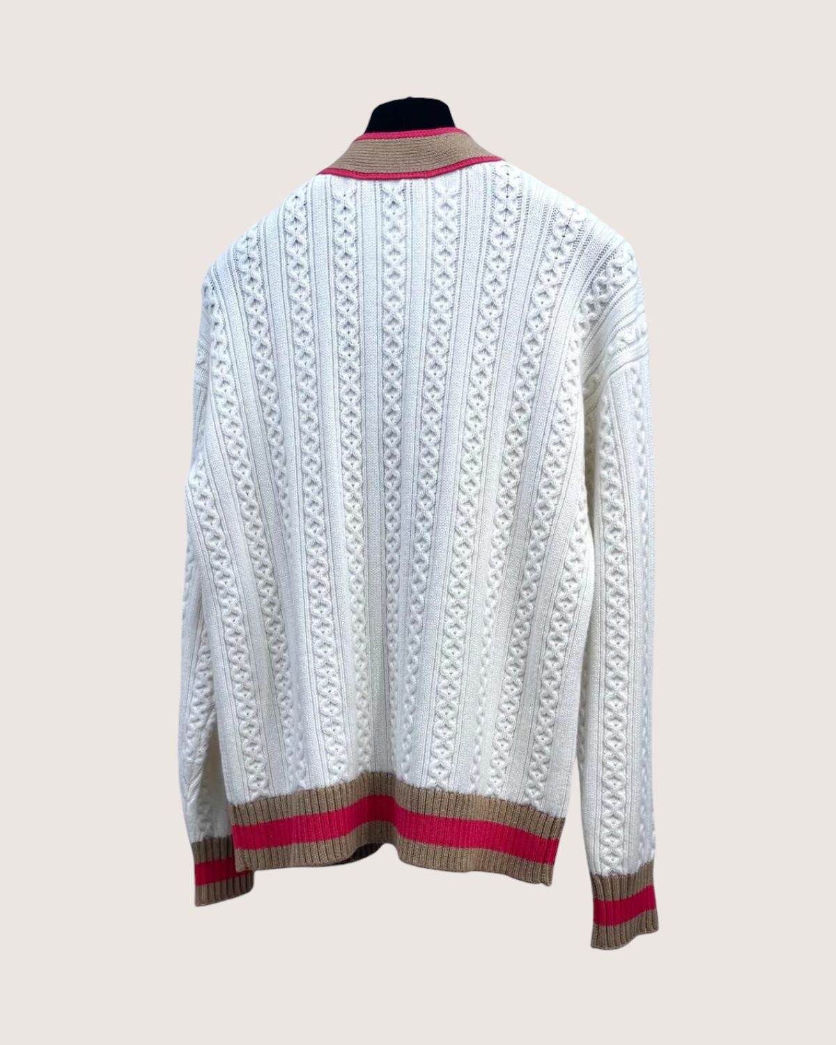 Chanel 26C Sequin Floral Patch Cardigan