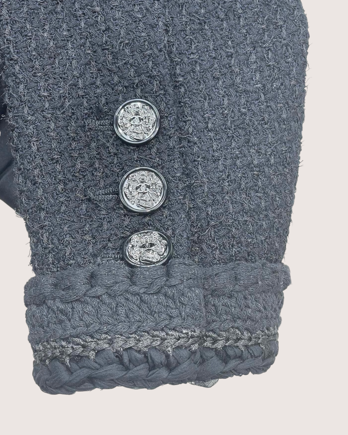 Chanel 22C Cropped Tweed Jacket