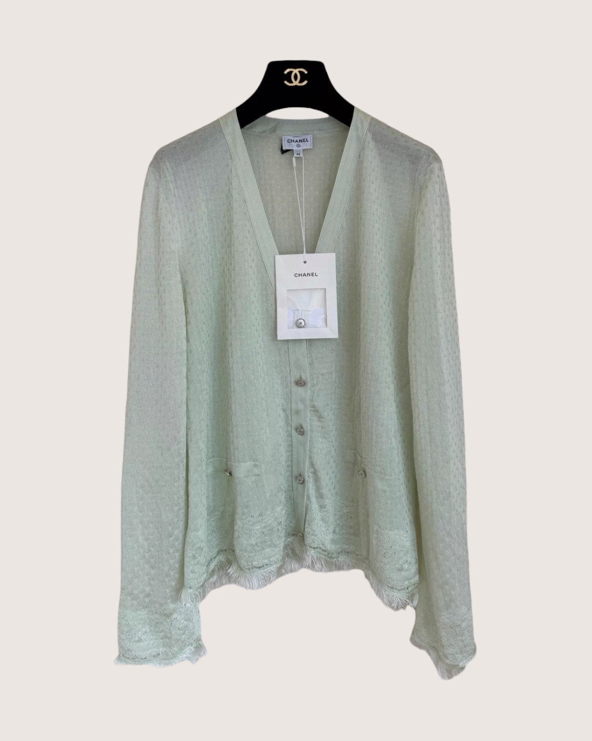 Chanel 26P Knit Cardigan