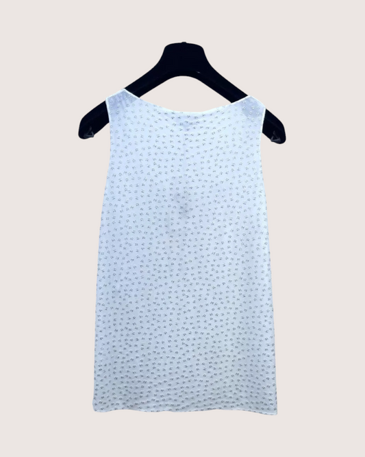 Chanel 24C CC Star-Pattern Tank Top