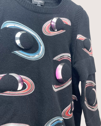 Chanel 17K Planets Sweater