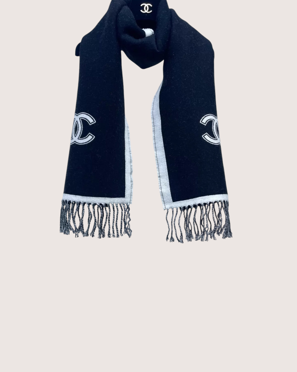 Chanel 24B Fringe Scarf