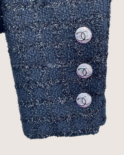 Chanel 21K Cropped Tweed Jacket